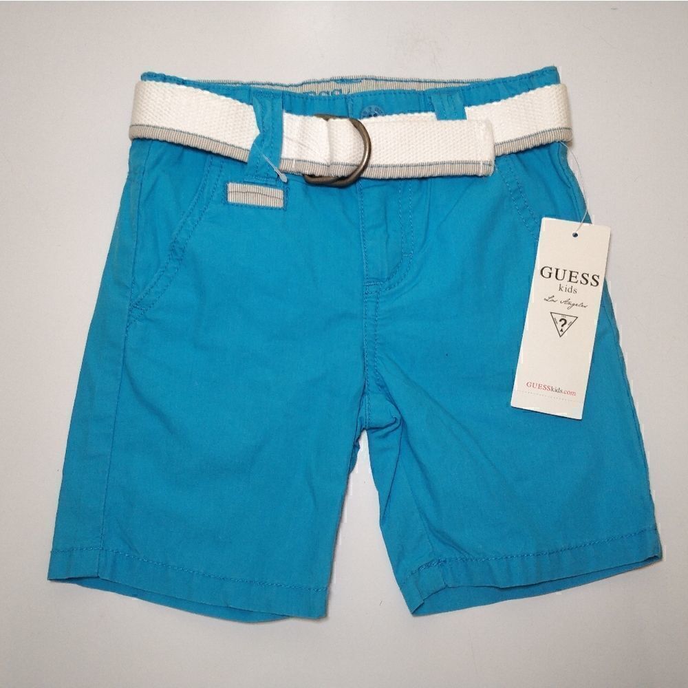 Guess Baby Shorts with Belt Blue 24M
